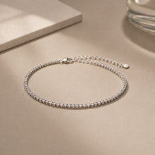 Load image into Gallery viewer, Sterling silver bracelet with cauliflower design by Luxe Treasures, featuring sparkling accents for elegant party wear.