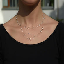 Load image into Gallery viewer, Sparkling crystal jewelry set for weddings and formal events