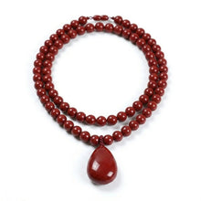 Load image into Gallery viewer, Matching red bead jewelry accessories