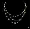 Fashion crystal necklace set for party and evening wear