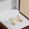  Gold Dainty Drop Dangle Earrings | Minimalist Bridal Jewelry Gift